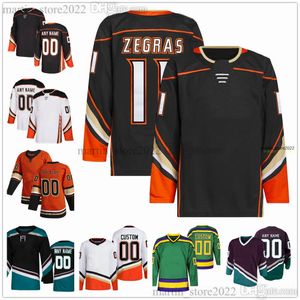 Nähte Hockey Trikots 4 Cam Fowler 33 Jakob Silfverberg 77 Frank Vatrano 39 Sam Carrick 91 Leo Carlsson 24 Bo Groulx 44 Ross Johnston 20 Brett Leason 26 Brock McGinn