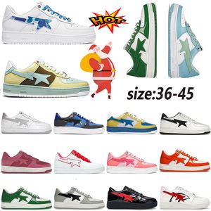 Sale Designer Casual Shoes Mens Womens Sk8 Skate Shoe Men Women Bapestass Camouflage Low Outdoor Sports Sneakers Eur36-45