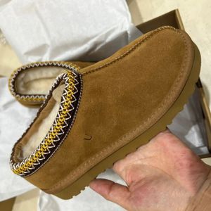 2023 New Australia Tasman Slippers Classic Cotton Boots Azz slip-on Shoes Base Base Boots Australie Warm Winter Shoes