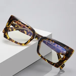 サングラスヴィッキーレディーススクエア猫の目のファッション眼鏡フレームアンチブルーライトリーディングメガネカスタマイズ可能な近視高視線PFD2169