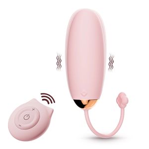 Vuxna leksaker bärbar liten kulvibrator 10 vibrationslägen Remote Control Egg Stimulera klitoris g-spot trosor vibrator sexleksaker för kvinnor 231027