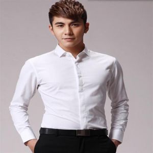 Custom made men shirt groom wedding shirt high quality white comfortable formal business shirt long sleeve321A