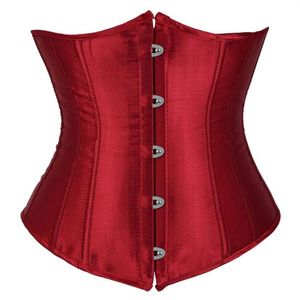 Bustini Corsetti Corsetto Mujer Lingerie sexy Sottoseno Overbust Top Nero Bianco Rosso Verde Blu Donna Top nudo Bodi Shaper318H