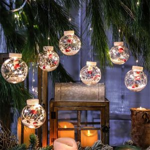 Рождественские украшения светодиодный занавес гирлянда световой шар Санта-Клаус 2024 год для дома рождественское украшение елки Navidad 231027
