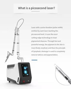 Newest Portable Picosecond ND YAG Laser Q-Switch Tattoo Removal Age Spot Removal Beauty Machine OEM Available