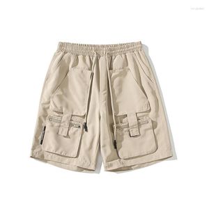 Mäns shorts Herrens överdimensionerade 5xl last 2023 Summer Casual Bigger Pocket Classic Cotton Man Black Khaki Pants Troblem