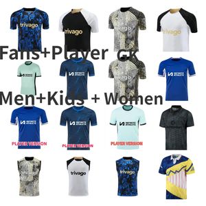 23 24 ENZO CFC Soccer JerseyS RETRO COLLECTION MUDRYK JOAO FELIX PULISIC MOUNT HAVERTZ STERLING 2023 FOFANA Black Out football shirt CUCURELLA Mash Up MUDRYK uniform