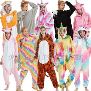 Pyjamas Kigurumi Animal Adult Dinosaur Unicorn Onesies Pyjama Cosplay Costumes Barn Flanell Jumpsuit Christmas Gift Pajamas For Children 231026