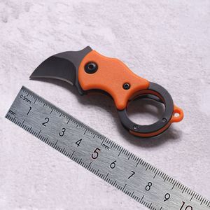 Small Portable Folding Knife MINI Pocket Knife Keychain EDC TOOL Stainless Steel Sharp Box Cutter Multi usages