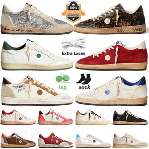 Goldens sneakers homens mulheres sapatos designer Itália sapatos Plate-forme doold sujo preto branco verde rosa glitter tripler luxo mens treinadores tamanho 46