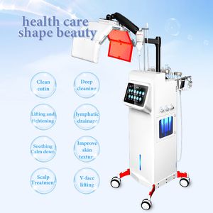 All-in-One-Sauerstoff-Aqua-Peeling mit mehreren Anwendungen, RF-Hautstraffung, Facelift, Faltenreduzierung, Nano-Spray, tiefes Hydrat, Plasma-Sterilisation, Mikrometer, Akne-Fixierer