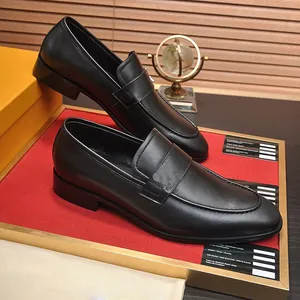 Erkek tasarımcı elbise ayakkabıları erkekler rahat loafers erkek iş ziyafet elbise ayakkabı lüks moda erkekler düğün ayakkabı deri ayakkabı spor ayakkabı orijinal kutu