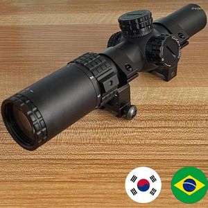 Telescope 1-5X24IR Optical Reflex Red/green Metal HD Adjustable Zoom Hunting Tactics Calibrator