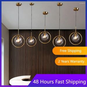 Pendant Lamps Modern Lights For Bedroom Bedside Kitchen Hanging Lamp Decoration Restaurant El Shop Ceiling Chandelier Island Decor