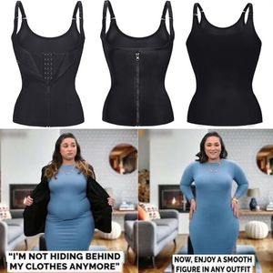 Fajas reduktoras colombianas body shaper blixtlås midja tränare cincher mage kontroll smal korsett underbust kompression droship us y227r