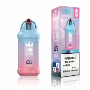 Originale bang king max 12000 Sbuffi Sigarette monouso Vape E Penna 23ml Pod 650mah Batteria ricaricabile Bobina a rete preriempita Vaporizzatori Commercio all'ingrosso autentico