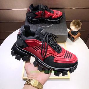 Luxury Designer Casual Shoes 19FW Symphony Sneakers CloudBust Thunder Trainers Black White Capsule Series Shoe Lates Low Top Platform Cool Sneaker Red