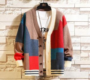 Men's Sweaters 2024 Mens Luxury Fashion Knitted Cardigans Casual Trendy Streetwear Knitwear Clothing Size 5XL