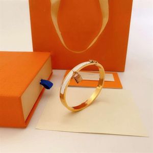 Luxury Designer Fashion Bangle da donna o da uomo braccialetto classico h disegni d'amore coppia di ciondoli per borse in pelle di alta qualità 190I