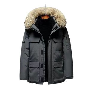 Designermäntel Gänsedaunenjacke Männer und Frauen mit Kapuze Nerzpelzkragen Paarjacke Wintermode Outdoor Winddichtes Fell Kapuzenkragen verdicken lässig wasserdicht