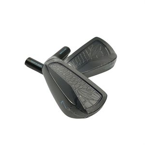 Nya äkta Zodia Irons Black Golf Irons Limited Edition Krokodilmönster golfklubbar med stålaxel eller grafitaxel