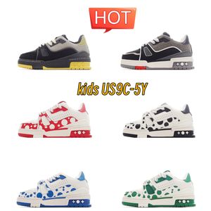 2023 Kinderschuhe Designer-Turnschuhe Frühling Herbst Kinderschuh Jungen Mädchen Sport atmungsaktive Kind Baby Jugend Casual Trainer Kleinkinder Säuglinge athletischer Sneaker