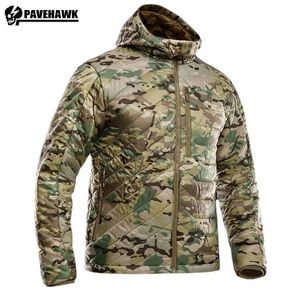 Men's Down Parkas Winter Mens Camouflage Hooded Casual Windproof Jacket Thick Warm Paddedcotton Zipper Coat Loose Coldproof Outwear Male 231026