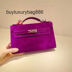 Fashion Bags Autumn and Winter 2023 New Genuine Leather Women's Bag First Generation Frosted Cowhide Handbag One Shoulder Crossbody Tide L