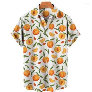 Men's Casual Shirts 3d Print Shirt Medieval Clothings Tropical Fruit Hawaiian Harajuku Fashion Style Tiki Big Size Luxury Social