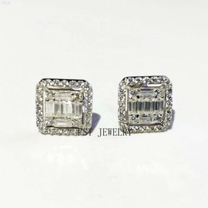 Iceman 925 Sterling Silver Moissanite Vvs per uomo