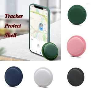 Dog Apparel Silicone Mini Smart GPS Tracker Key Finder Locator Bluetooth Anti Lost Alarm Sensor Device för barns husdjur cykelbil