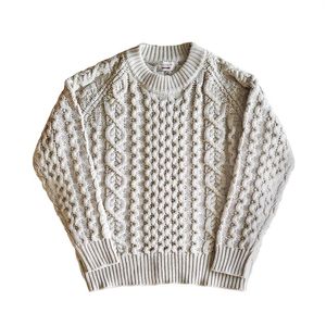 メンズセーターニット格子ケーブルアランプルオーバー秋の冬のセーター