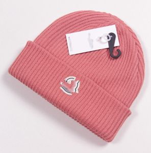 Atacado chapéu de malha outono e inverno chapéu quente masculino boné de lã americano flangeando toe gorro chapéu à prova de frio earmuffs chapéus