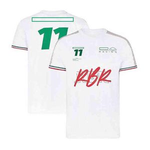 Camiseta Manga Corta l Equipo F1 Camiseta Carreras De Sergio Perez El Mismo Estilo Personalizado 313v