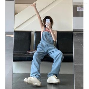 Women's Jeans Irabeezt 2023 Trend Spring Summer Denim Trousers Salty Sweet High Street Overalls Female Small Pants