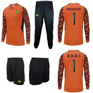 Camisetas Captain Tsubasa calcio oliver atom Maillots de foot Nankatsu Portiere Wakabayashi Genzo Cosplay236e