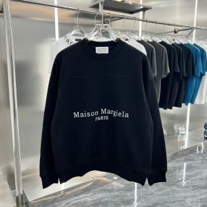 23SS En İyi Tasarımcı Lüks Pop Moda High Street Pamuk Pamuk Sıradan Uzun Kollu Hoodie Sweatshirt Yazı Üstü İşlemeli Erkek ve Kadın Patkol Modelleri