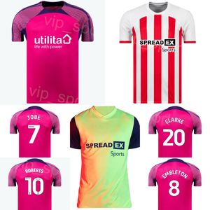 23/24 Vereinsmannschaftsfußball 24 Daniel Neil Trikot 7 Jobe Bellingham 1 Anthony Patterson 20 Jack Clarke 17 Abdoullah Ba Fußballtrikot-Kits Uniform Atmungsaktiv SangDeLan