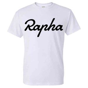 2020 Summer Fashion Solid Color Funny Rapha Pattern Print Streetwear Men Women Sport Casual Cotton Shirt H220812196d