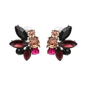 Stud JURAN 20 stili semplici orecchini di cristallo colorati orecchini vintage dichiarazione strass orecchini per le donne gioielli da sposa tendenza 231026