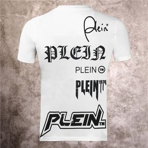 Plein Bear T Shirt Mens Designer Tshirts Rhinestone Skull Men T-shirty Klasyczne wysokiej jakości Hip Hop Streetwear Tshirt Casual Top252d