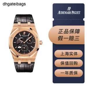 Abby Watches Audpi Watch Automatic Epic Royal Oak Series 26120or 18k Rose Gold Material Date Dynamic Storage Dual Function Automatic Mechanical Mens Watch CIIA CIIA