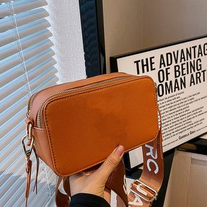 Tasarımcı Crossbody Bag Moda Anlık Görüntü Omuz Çantası Stil Yükseltme Kamera Çantası Kare Düz Renk Çantaları