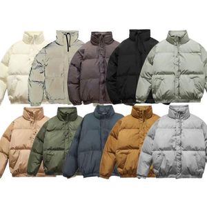 Causal masculino feminino estilista para baixo algodão puffer jaqueta fashin inchado casacos carta inverno casaco quente para homens mulheres casual casal casacos