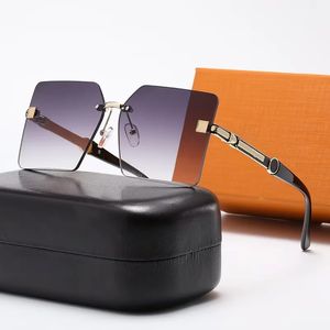 23B018 여성 디자이너 선글라스 고글 남성 선글라스 스퀘어 큰 대형 선글라스 검은 안경 남성 UV400 대기 거리 여행 안경 상자