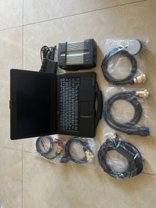 Süper MB Yıldız Teşhis Aracı C3 Xentry Das EPC WIS SSD CF53 8G Dizüstü Bilgisayar 5 Kablolu Araba Kamyonu Tarayıcısına Hazır Kullanıma Hazır