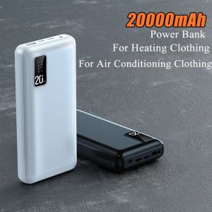 20000mAh Power Bank External Battery Pack for Heating Vest Jacket Poverbank Portable Charger for iPhone Xiaomi Samsung Powerbank