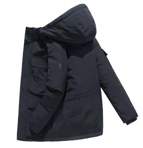 Herr designer down coat blixtlås kvinnor par gås ner parka mode utomhus vindtät gata värme windwalker