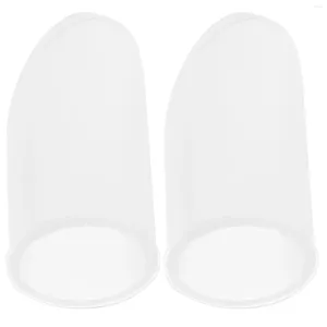 Conjuntos de louça 2 pcs bule bico capa protetora garrafa dispensador manga casa chaleira suprimentos sílica gel silicone cobre claro