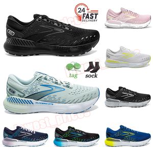 Athletic Brooks OG Sneakers Scarpe da corsa Glycerin GTS 20 Uomo Donna Nero Blu Vetro Rosa Bianco Mocassini firmati su Cloud Scarpe da ginnastica Scarpe da jogging all'aperto Dhgate